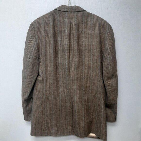 Jos. A. Bank Men's 40R Wool Cashmere Herringbone Sports Coat Two Button - Picture 2 of 16